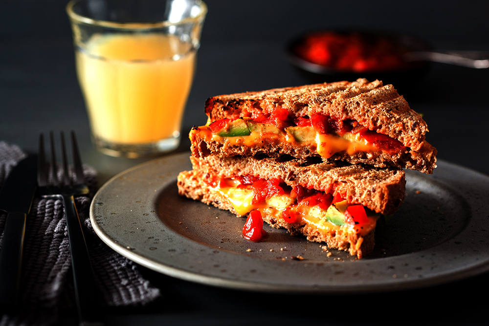 Woolworths Now Now Grilled Cheese Sandwich With Avocado & Tomato Menu Review