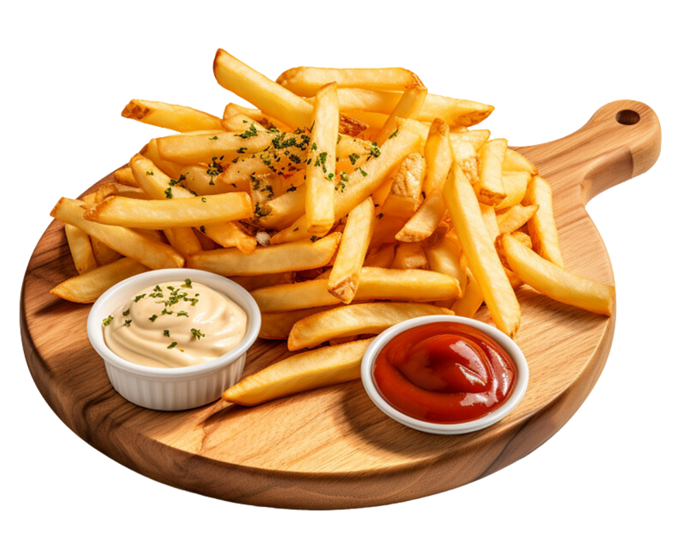 Ocean Basket Food Review French Fries & Sauces